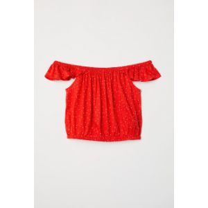 Bluza cu umerii goi