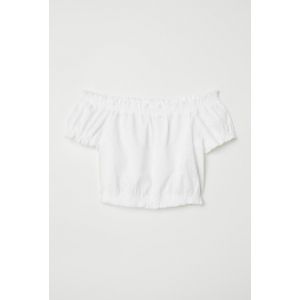 Bluza scurta cu umerii goi