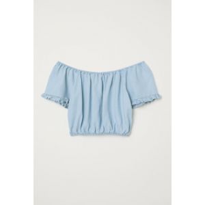 Bluza scurta de lyocell