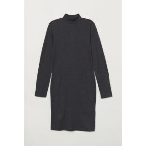Rochie cu guler inalt