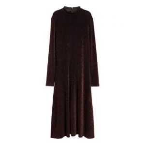 Rochie de jerseu stralucitor