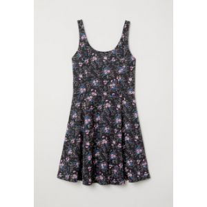 Rochie fara maneci de jerseu