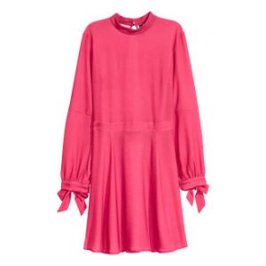 Rochie cu guler ridicat