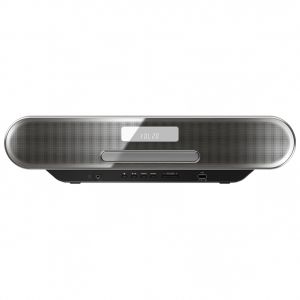 Microsistem Wi-Fi PANASONIC SC-RS52EG-S, 40W, FM, CD, USB, Bluetooth, argintiu