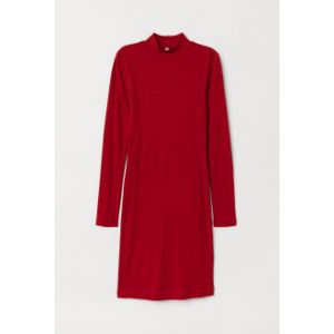 Rochie cu guler inalt