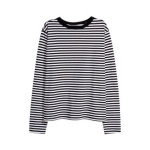 Bluza de jerseu cu dungi
