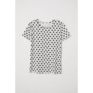 Tricou de jerseu cu motiv