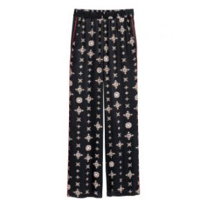 Pantaloni largi cu elastic