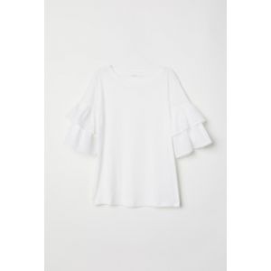 Bluza cu volane la maneci