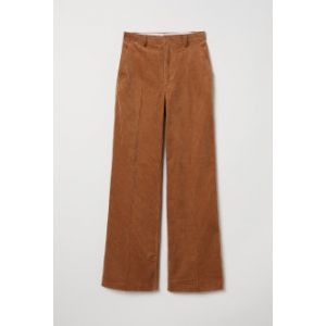 Pantaloni largi de catifea