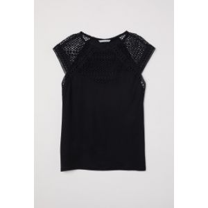 Bluza cu platca de dantela