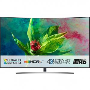 Televizor Curbat QLED Smart Ultra HD 4K, HDR, 163 cm, SAMSUNG 65Q8CN