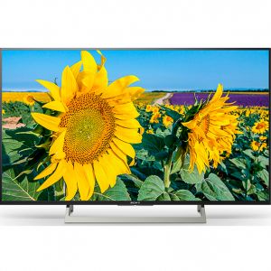 Televizor LED Smart Ultra HD, Android, 4K HDR, 108 cm, Sony BRAVIA KD-43XF8096B, Negru