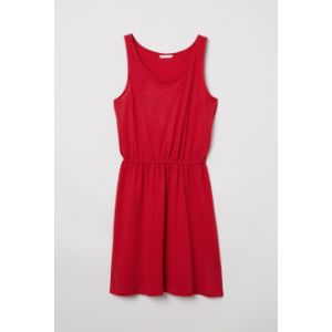 Sleeveless jersey dress