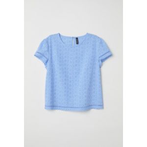Bluza cu broderie englezeasca