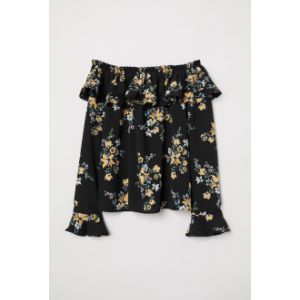 Bluza cu umerii goi
