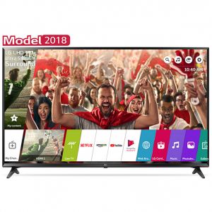 Televizor LED Smart Ultra HD, WebOS AI, 139cm, LG 55UK6100PLB