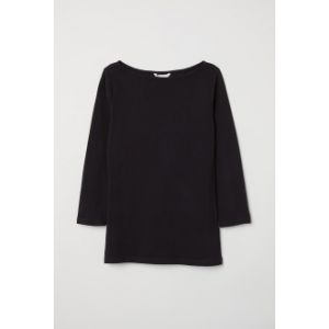 Bluza cu decolteu barcuta
