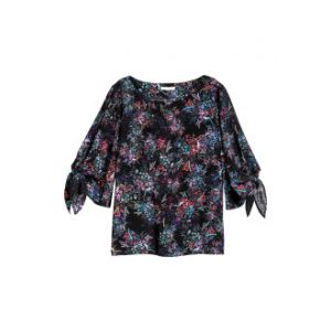 Bluza cu panglici la mansete