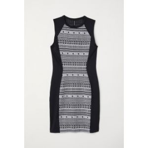 Rochie fara maneci de jerseu