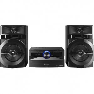 Minisistem audio PANASONIC SC-UX100E-W, 300W, Bluetooth, alb