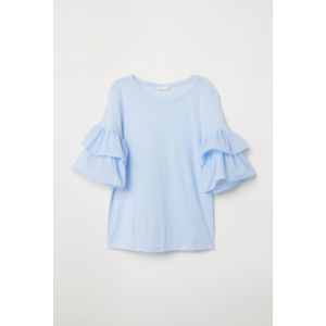 Bluza cu volane la maneci