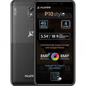Telefon ALLVIEW P10 Style, 8GB, 1GB RAM, Dual SIM, Black