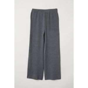 Pantaloni tricotati fin