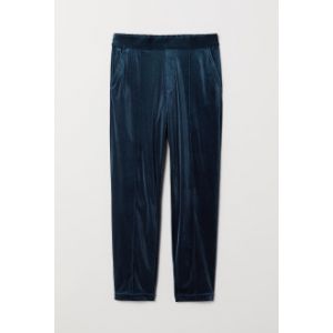 Pantaloni din velur cu elastic