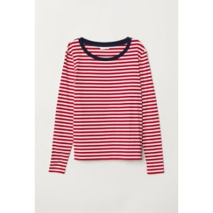 Bluza de jerseu cu dungi
