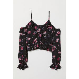 Bluza cu umerii goi