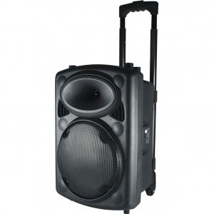Boxa portabila activa SAL PAB 25A, Bluetooth, AUX IN, SD, USB, negru