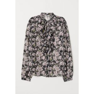 Bluza vaporoasa cu volane