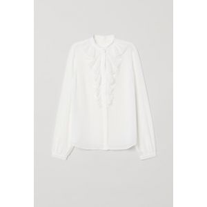 Bluza vaporoasa cu volane