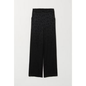 Pantaloni din tesatura jacard
