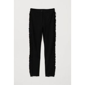 Pantaloni elastici cu volanase