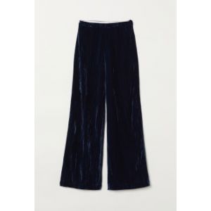 Pantaloni largi de catifea