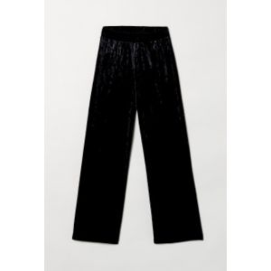 Pantaloni largi cu elastic
