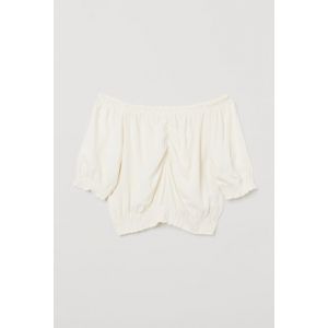 Bluza scurta cu umerii goi