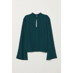 Bluza cu maneci-trompeta