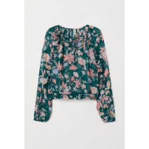 Bluza vaporoasa cu volane