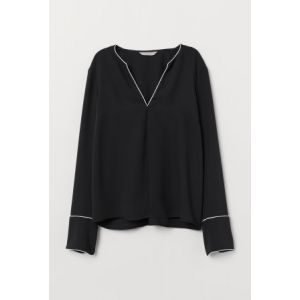Bluza cu decolteu in V