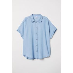Camasa din denim de lyocell