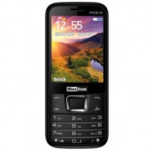 Telefon MAXCOM Clasic MM238, 3G, Single SIM, Black