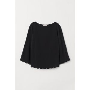 Bluza cu borduri festonate