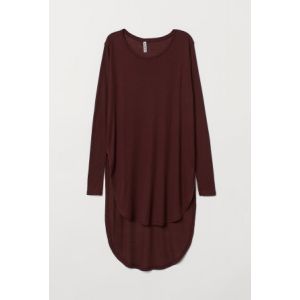 Bluza lunga de jerseu