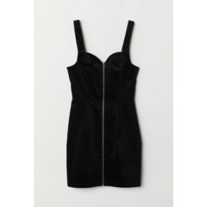Rochie-salopeta de catifea