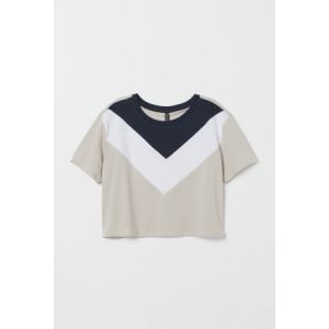 Tricou cu motive bloc