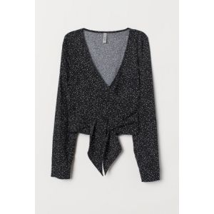 Bluza petrecuta in V