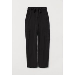 Pantaloni largi de viscoza